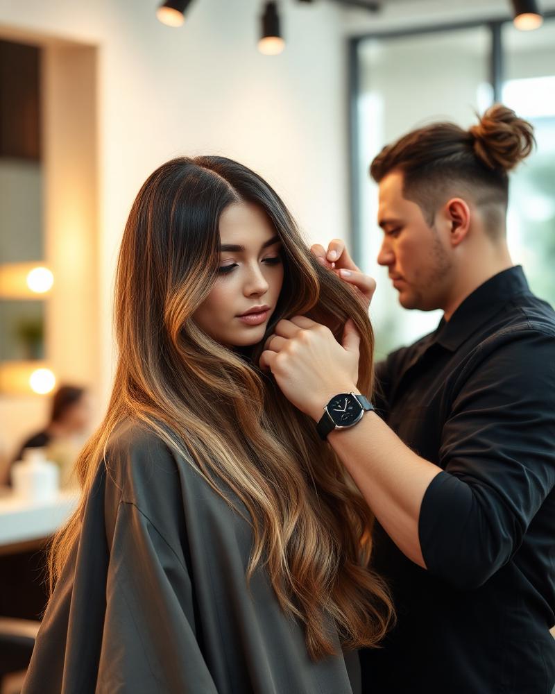 Coloração e mechas